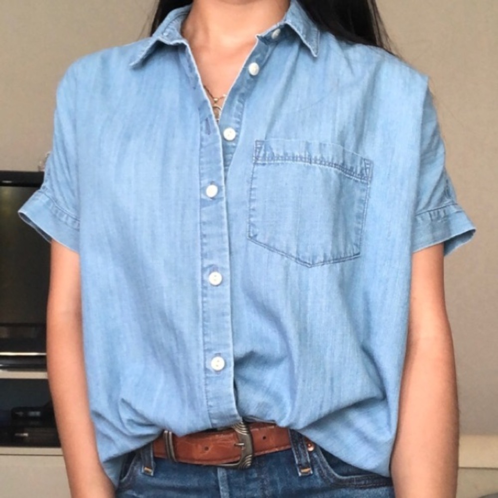 Madewell Jean shirt
